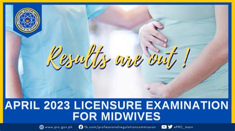 2023 midwifery board exam result